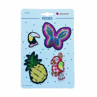 applicatie butterfly pinneapple