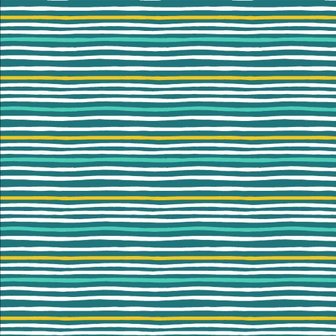 Jersey Puffin Stripe