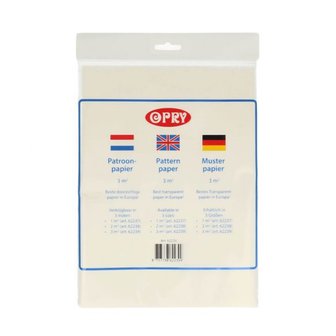 Patroonpapier gevouwen