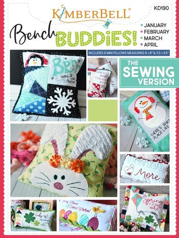 Kimberbell Bench Buddies Series Januari-April Sewing Book