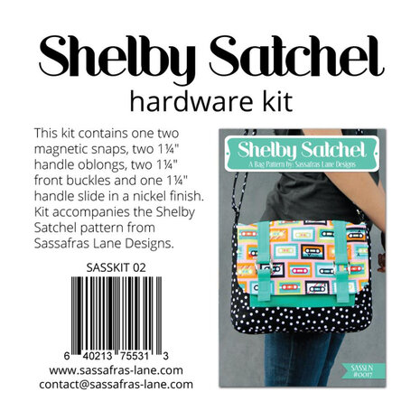 Shelby Satchel Hardwarekit Sassafras Lane Designs