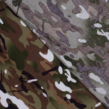 Camouflage print