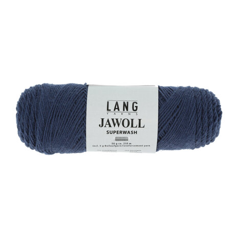 Jawoll Superwash 0033 Donker Jeans Blauw