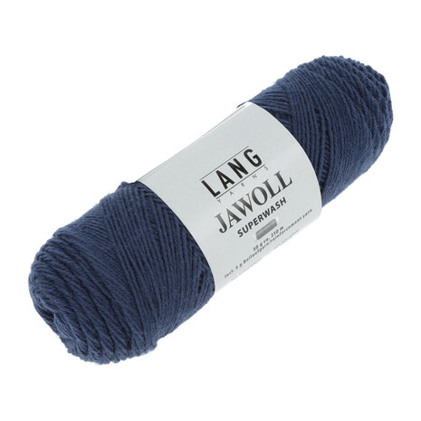 Jawoll Superwash 0033 Donker Jeans Blauw