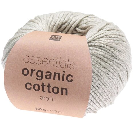 Essentials organic cotton zilver