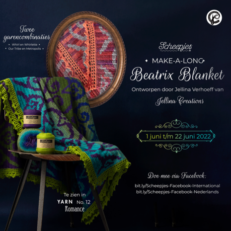 Scheepjes haakpakket: Beatrix blanket yarn 12