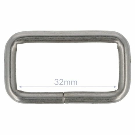 Gesp metaal 38 mm