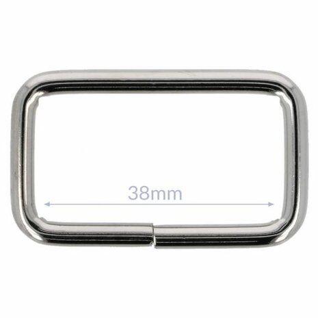Gesp metaal 38 mm