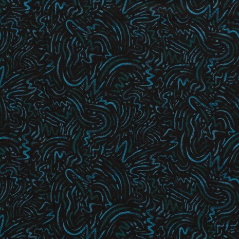 viscose jersey petrol