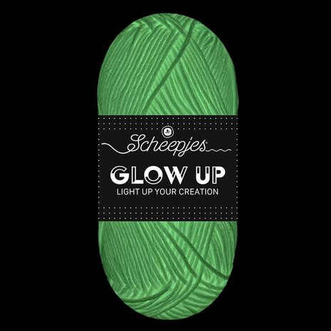 Scheepjes Glow Up 50 gram - 1001 Luminescent White