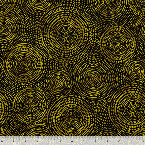 108" Quiltback Radiance, Black Gold