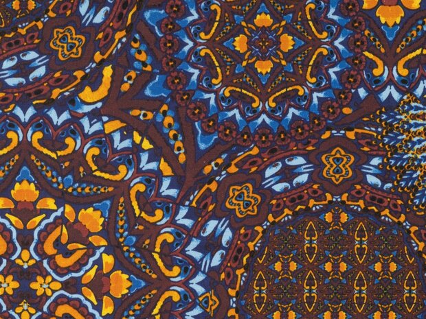 Viscose Stretch Mandala