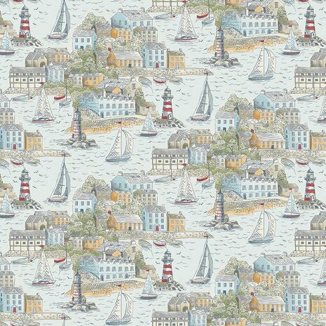 High Tide Harbour View Light Blue 