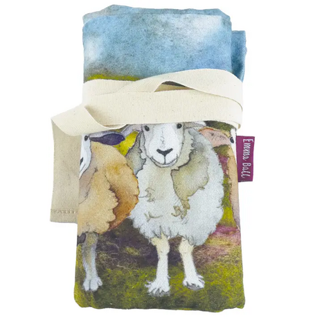 bewaarmap met vilten schapen 