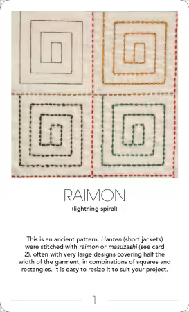 The Ultimate Sashiko Card Deck
