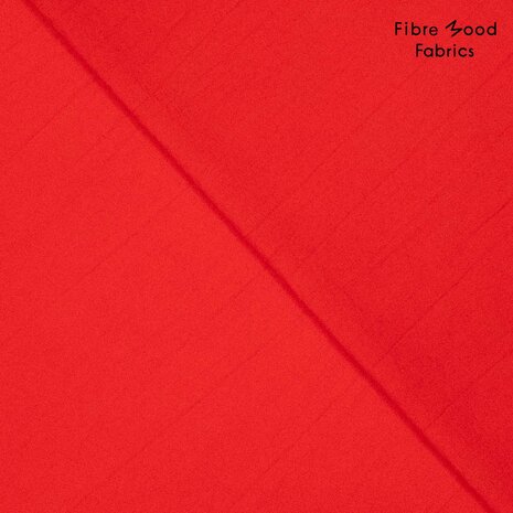 Wrap crinkle Jungle Zomerrood, viscose mix, FM 34