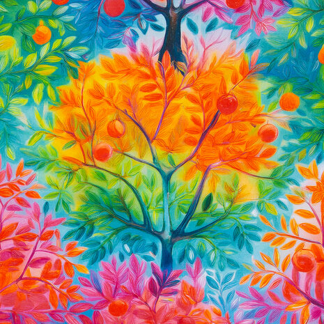 Beate Canvas bomen