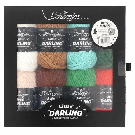 Scheepjes Little Darling colour pack 8x25g Merry Minis