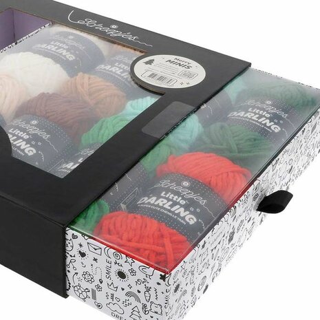 Scheepjes Little Darling colour pack 8x25g Merry Minis
