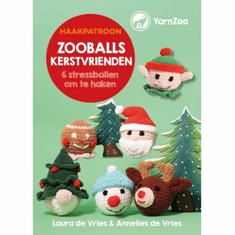 Haakboek Zooballs Kerstvrienden