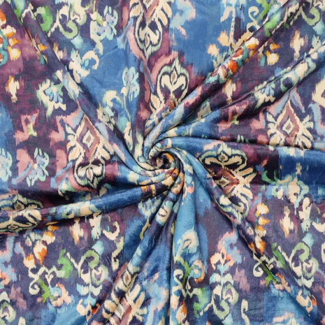 Tweezijdig digitaal geprinte fur – 100% polyester