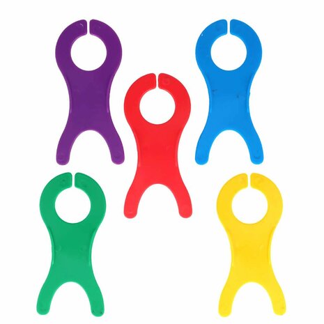 Breivisjes set – 5 stuks van 10,5 cm voor Fair Isle breien