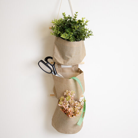 Waterdichte jute stof – Jute Natural Color van Katia Fabrics