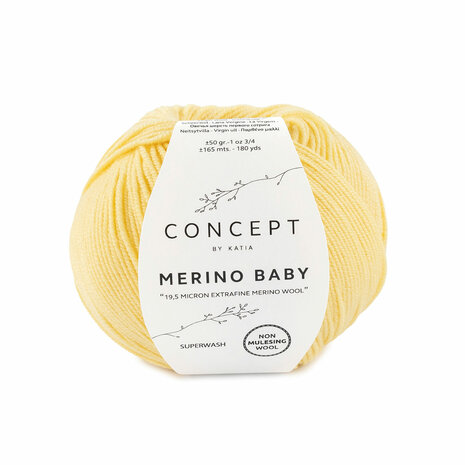 Merino Baby 037 Geel