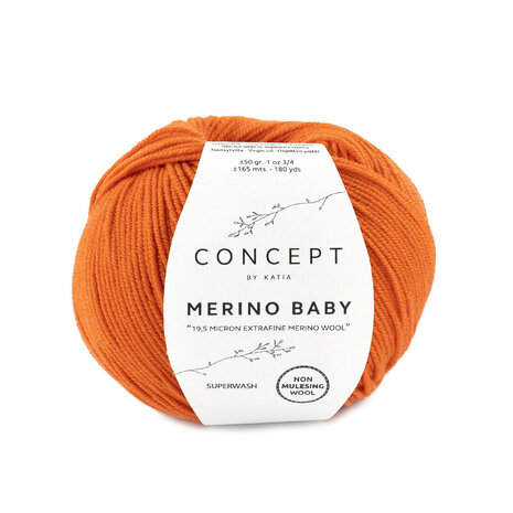 Merino Baby 049 Oranje