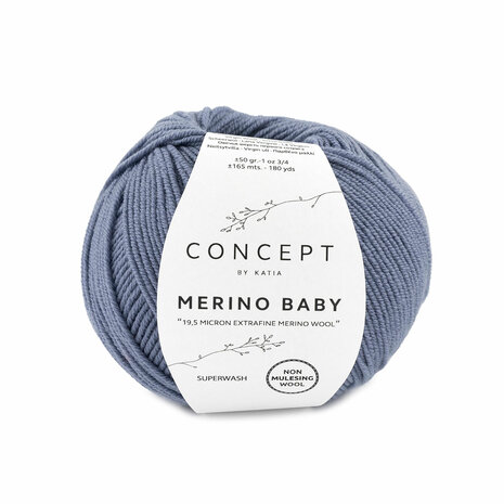 Merino Baby 067 Donker Grijs