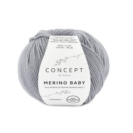 Merino Baby 070 Licht grijs