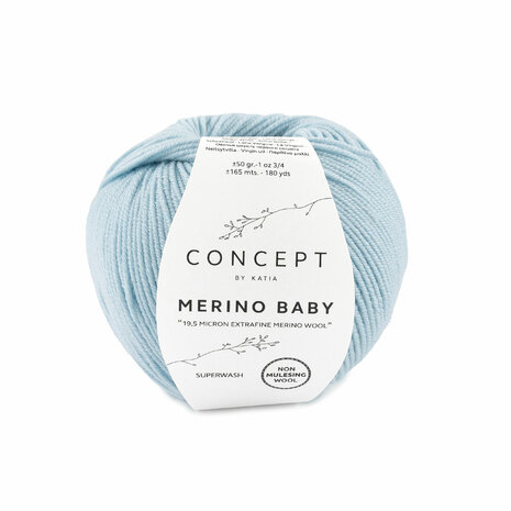 Merino Baby 080 Licht Jeans