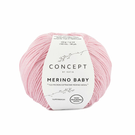 Merino Baby 092 Lichtroze