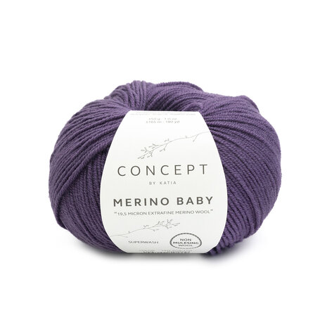 Merino Baby 159 Donker Violet