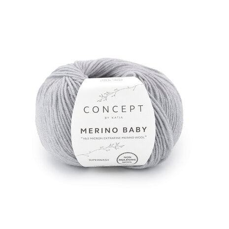 Merino Baby 160 Licht grijs