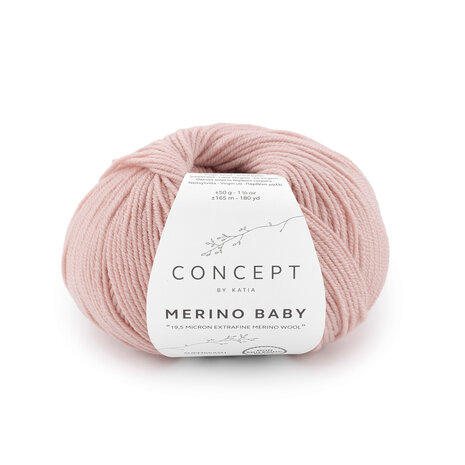 Merino Baby 163 Lichtroze
