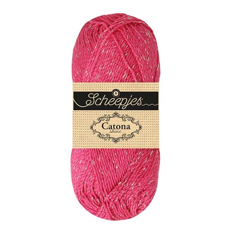 Catona Shine 114 Shocking Pink Silver