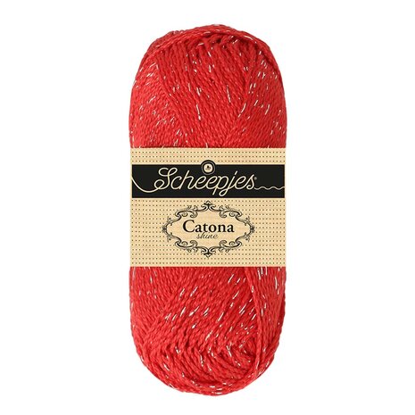 Catona Shine 115 Hot Red Silver