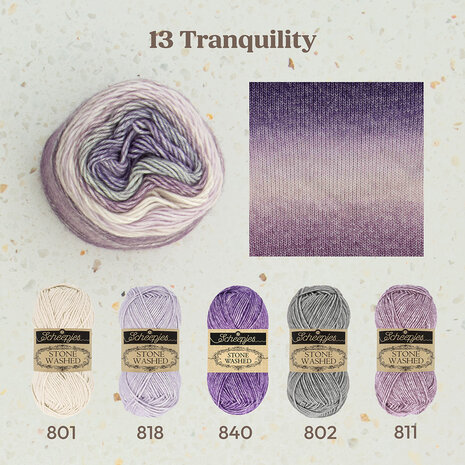 Stone Washed Flow XL 13 Tranquility