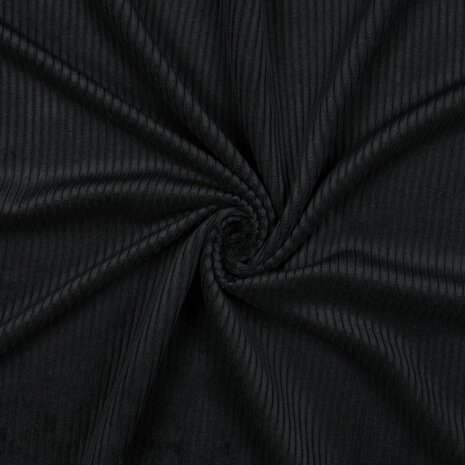 Corduroy 4.5 W Zwart