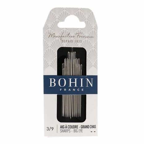 Bohin Sharps Naainaalden Groot Oog &ndash; Assortiment 15 Stuks