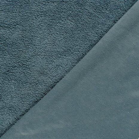 Sherpa Fleece Staalblauw