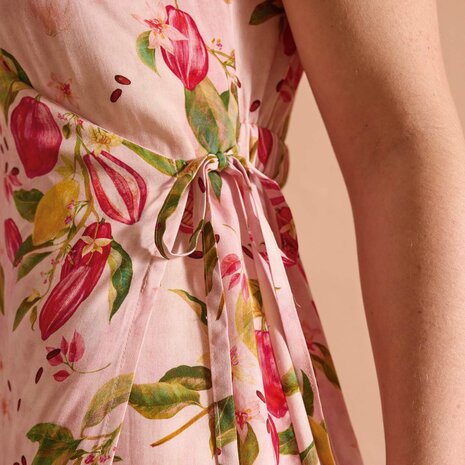 Viscose Print Cocoa Fruit