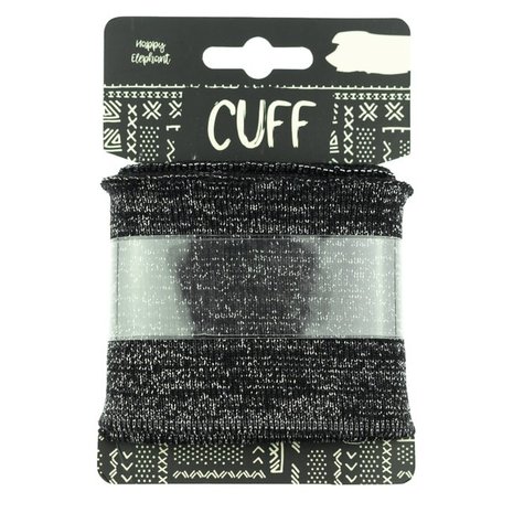 cuff uni lurex black