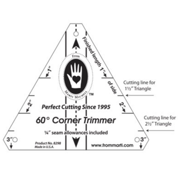 One 60-degree Corner Trimmer