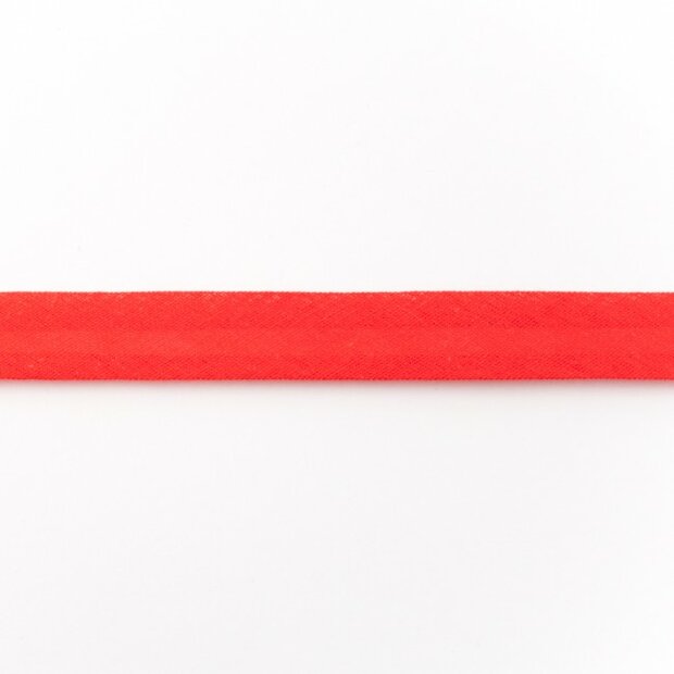 Biasband katoen 3 meter rood