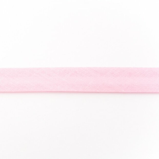 Biasband katoen 3 meter roze