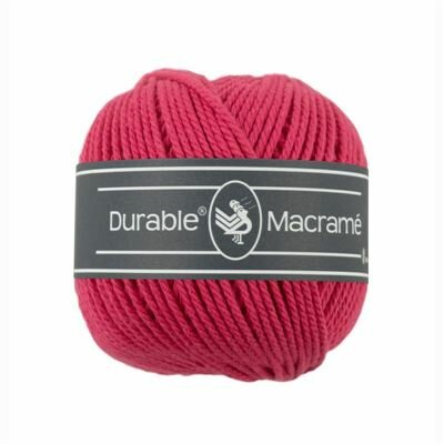 Durable Macram&eacute; 100 gram fuchsia