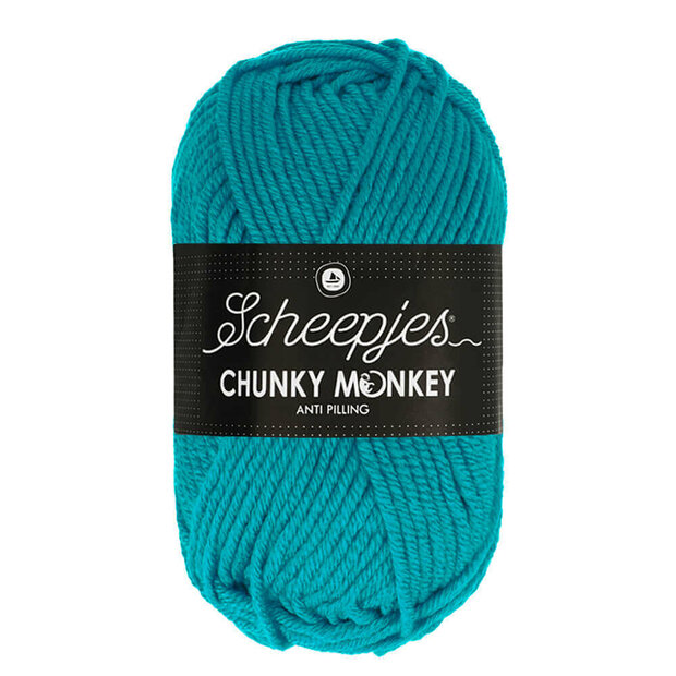 Chunky Monkey Deep Turquoise