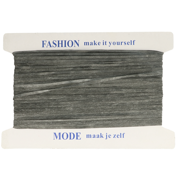 Flatstrip elastiek 4 mm zwart